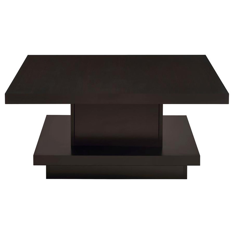 Table de bout, table basse carrée Cappuccino