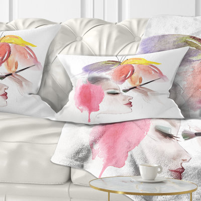Coussin lombaire en coussins décoratifs de femme