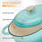 Trustmade Non-Stick Enameled Cast Iron Round Dutch Oven with Lid-61831439-61831431