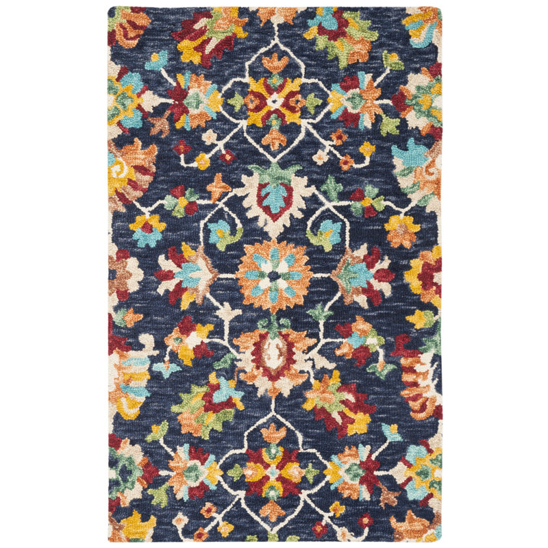 Porterfield Hand Tufted Wool Oriental Rug, Rectangle 11' x 15'
