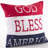 Star Spangled Collection Cotton Reversible Throw Pillow-387256613
