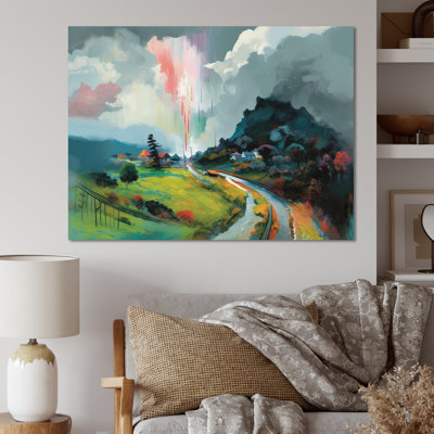 Cozy Countryside - Lakehouse, reproduction d'art mural