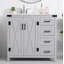 Ensemble de meuble-lavabo simple 36 po Slayton-1927340641