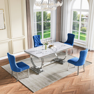 Rectangular 70.1"L X 35"W Dining Set