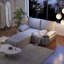Canapé modulaire pour salon Eldene-1927449866