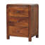 Dockrey 45cm W Solid Wood Bedside Table