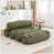 Tissu vert