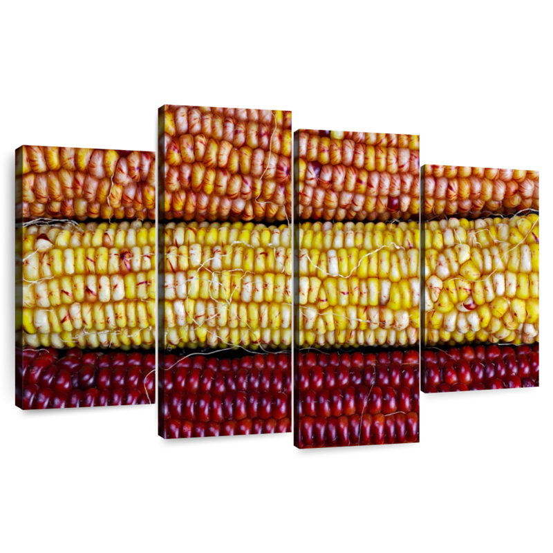 Harnek Indian Corn Varieties, 54" H x 84" W