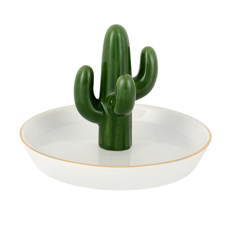 Clay Cactus Ring Holder - Little Red Window