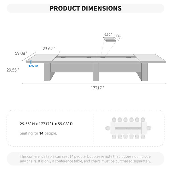 Dimensions du produit