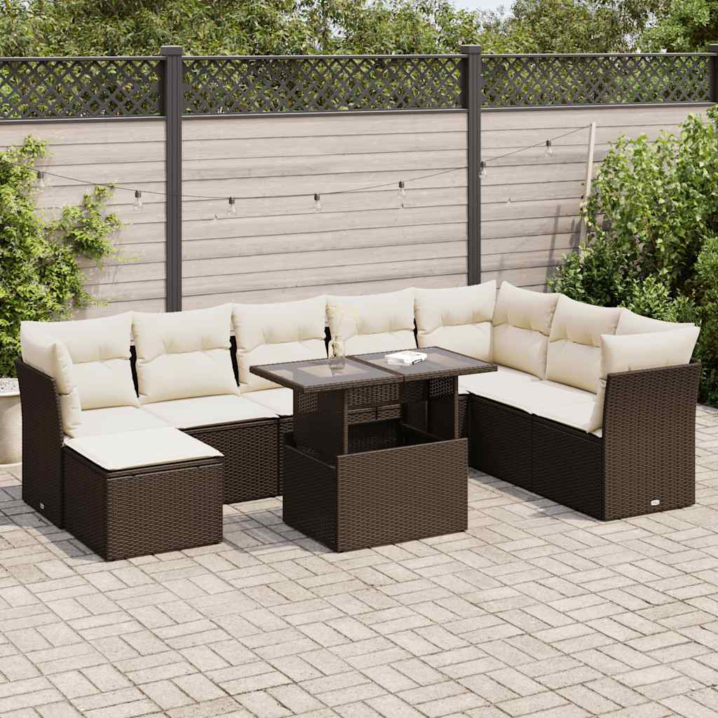 Gartensofa Ashlene mit Kissen