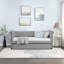 Lit de jour rembourré polyvalent avec lit gigogne et magnifique design de bras, idéal pour se détendre et accueillir des invités.