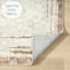 Tapis d'intérieur performance beige / ivoire Performance Damask-102712248