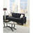 Black Polyfiber For Living Room, With Cushion And Pillow Included Area 2Pc In Back, Space Home-821149209