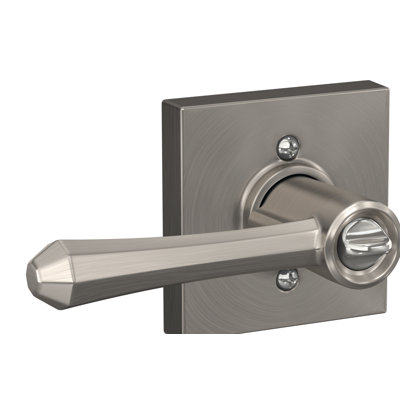 Dempsey Keyed Entry Lever with Collins Trim