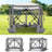 10FTx10FT Screen Room with Mosquito Netting-105123206