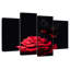 Harnek papillon embrassant la rose-108810449