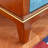 Vintage Multi - Function Embossed Entryway Cabinet