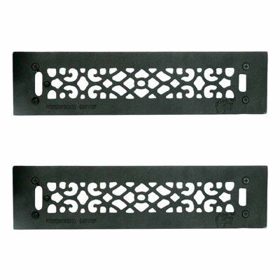 The Renovators Supply Inc. 3.5 in. W x 16 in. L Aluminum Aluminium Outdoor Grille / Return Vent Cover