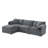 Chenille Modular Sectional Sofa-531165630-534522379