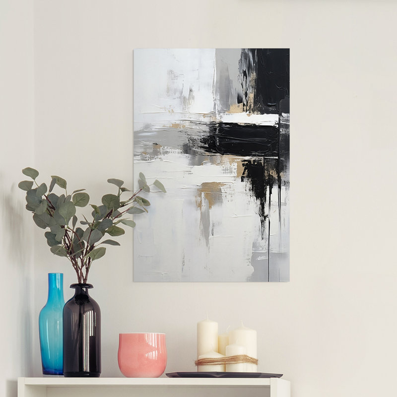 Série ABSTRACT dxvi - impression sur toile seulement - non encadrée, H 48 po x l 32 po
