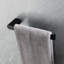 5 accessoires de salle de bain, acier inoxydable 304, noir mat, collection de quincaillerie Modern For Baths, 304, Home Design-301046736-301046737