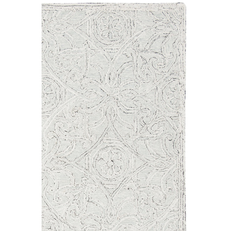 Tapis en laine touffeté à la main Conway, Rectangle 8 pi x 10 pi