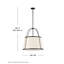 Lustre tambour Hinkley Clarke-101221362