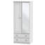 Cloninger 2 Door 2 Drawer Wardrobe-1074743308