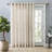 Jeffry Premium Touch of Linen Semi-Sheer Grommet Curtain Panel-2074230596