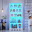 5-Tier Glass Display Cabinet with Tri-Color Sensor Light  and Lock-35746412