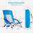 Set Of 2 Low Profile Outdoor Portable Lightweight Camp Chair With Cup Holder, Folding Beach Chairs With Breathable Mesh, Compact For Backpacking, For Patio, Poolside & Camping-774597574