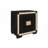 Nightstand With Bar Handle, Bedside Table