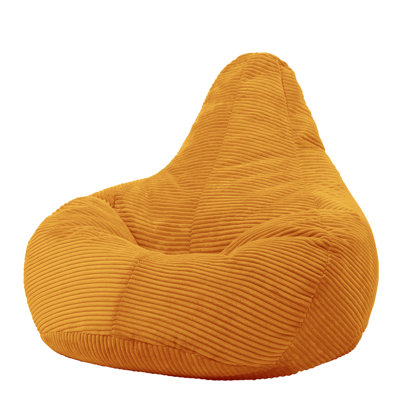 Bean Bag Bazaar Dalton Corduroy Recliner Bean Bag