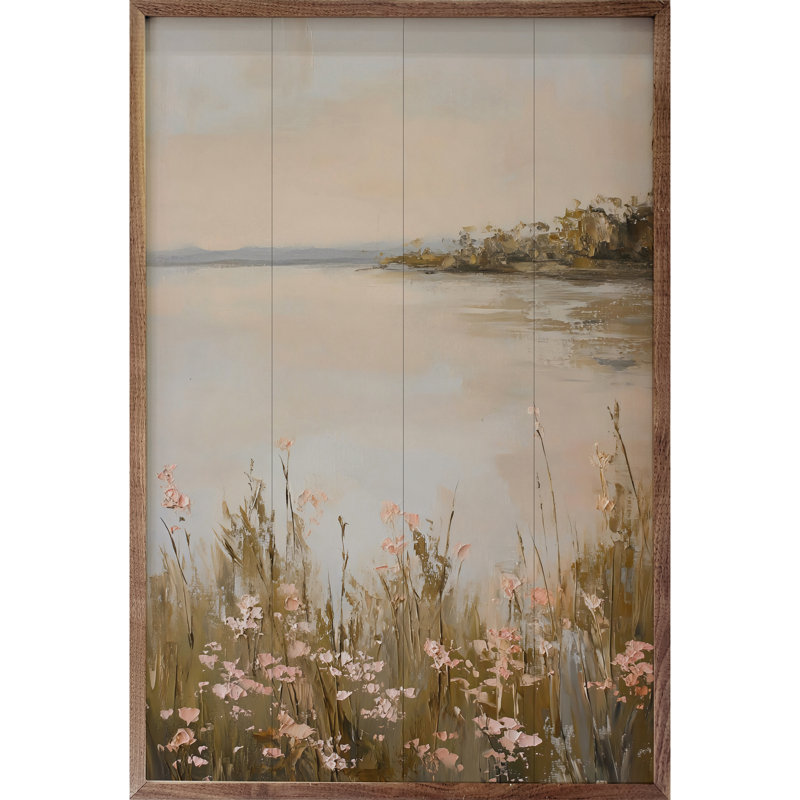 «Lakeside Blush» par Franklyn Gregory, H 8 po x l 5 po