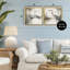 Ensemble de cadres flottants Heron Feathers Over Water 2pc, design par Mona Grace-653878194-653878192