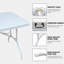 Table pliante 6 pi, table en plastique portable pour le camping, les pique-niques, les fêtes