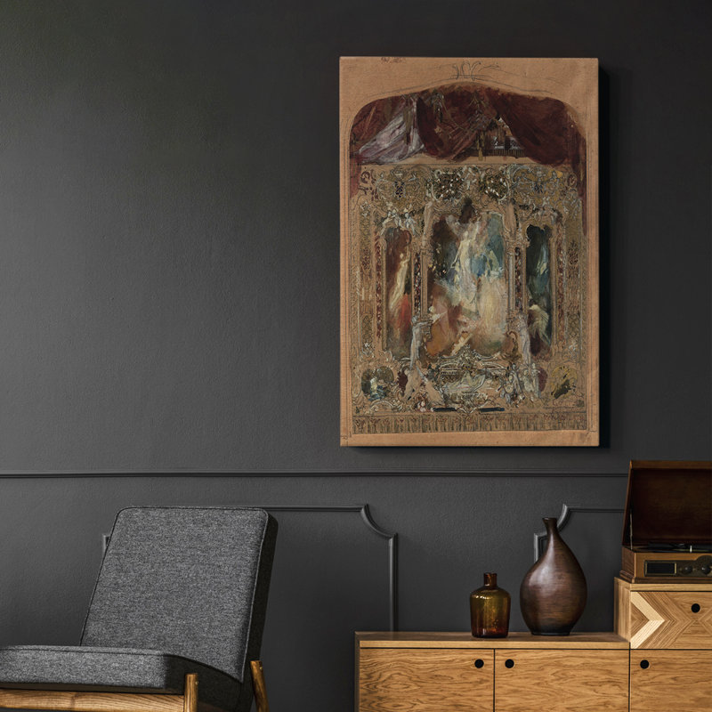 Impression sur toile encadrée, H 37 po x l 25 po