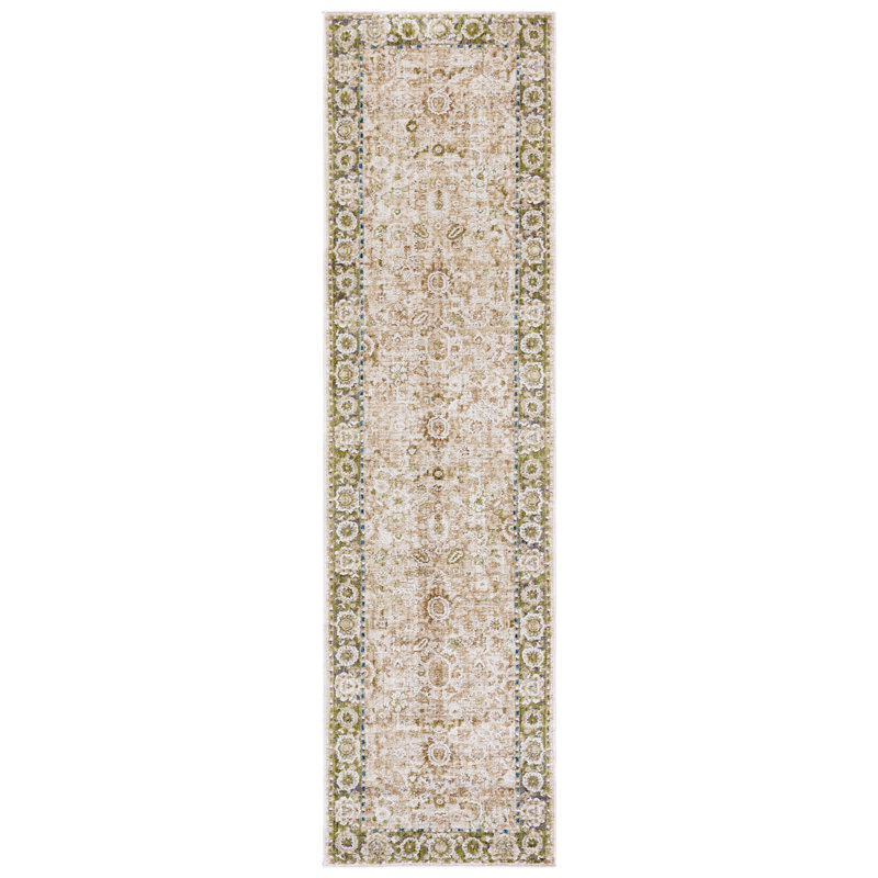 Tapis oriental Finley 316 Performance, Tapis de couloir 2 pi 2 po x 8 pi