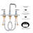 Widespread 2-handle Bathroom Faucet with Drain Assembly-96327392