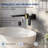 Wall Mounted Bathroom Faucet, Single-handle Bathroom Sink Faucet with Drain Assembly-125423805