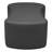 Pro Series Upholstered Bowtie Ottoman 12" Height-101545369