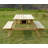 Ebro 6 - Person Wood Patio Dining Set with Rectangular Table