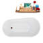 718.8 mm W Freestanding Acrylic Bath-206906363