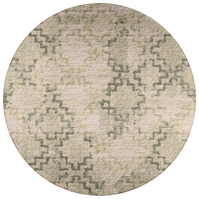 Ancika Chenille Washable Moroccan Rug