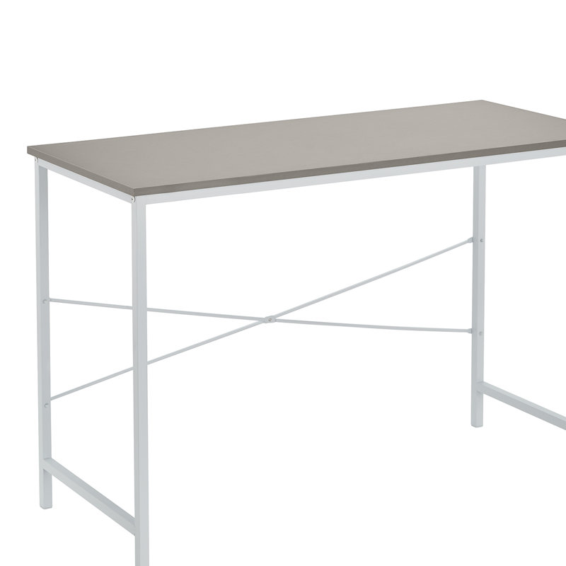 Mixed Material Furniture Set, Gray