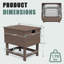  30 pte Table d'appoint Patio-226560469