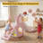 6-in-1 Toddler Slide Indoor Outdoor, Baby Slide Playset with Climber, Basketball Hoop & Storage, L-Shaped Kids Slide for Ages 1-3-135757526