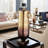 Glam Metal Aluminum Vase with Decorative Ring Handles and Modern Artistic Silhouette-1612374828