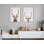 «Deer Color» par Simon Te, reproduction d'art sur toile encadrée-88782892-88782895